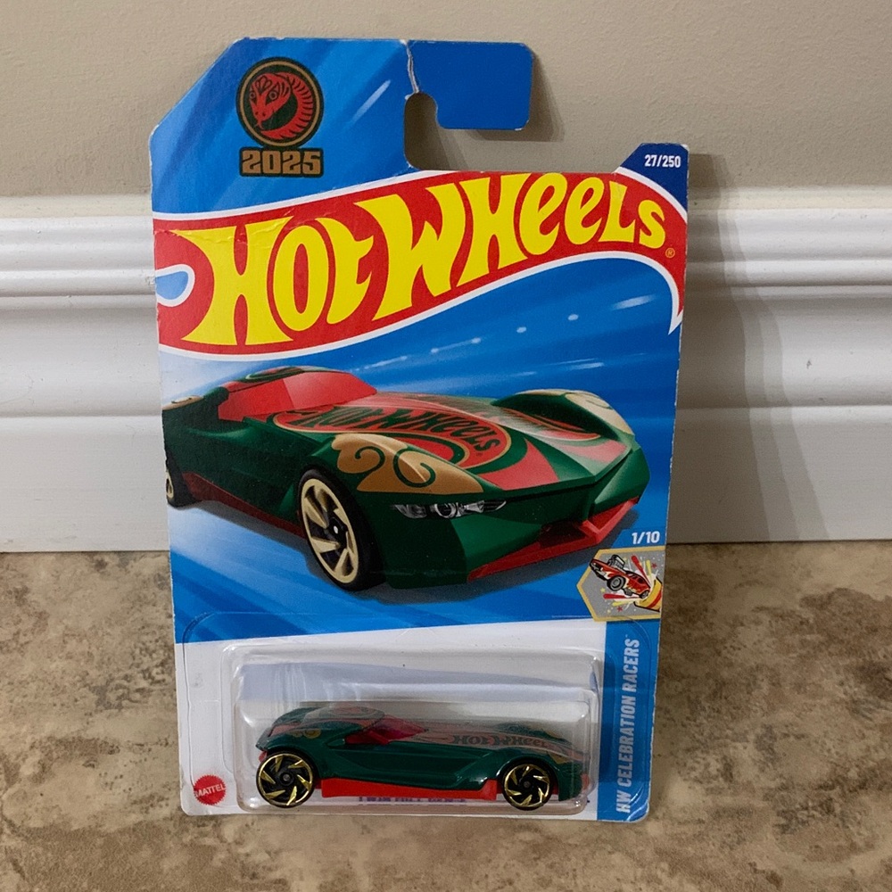 Hot Wheels 2025 Year of the Snake Green Celebration Racer NEW 1/10 27/250